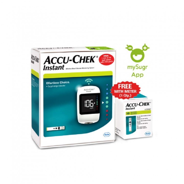 Accu-Chek®_Instant_Blood_glucose_monitor_With_10_Strip_Free